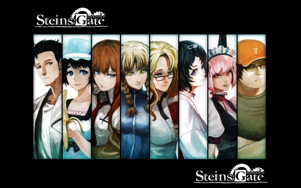 Steins-Gate-Characters-Wallpaper